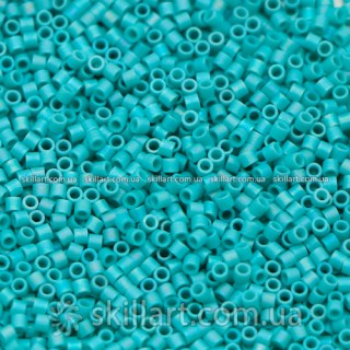 Бисер DBS-878 Miyuki Delica Beads Cut 15/0 (матовый, бирюзовый)